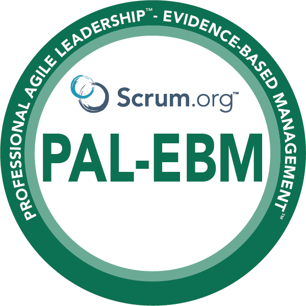 Professional Agile Leadership - Evidence Based Management (PAL-EBM)